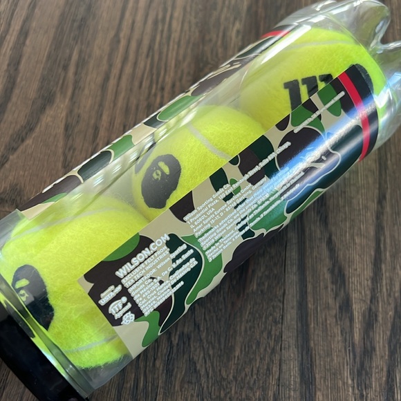 Bape x Wilson Tennis Balls - Unopened Can - Picture 5 of 6